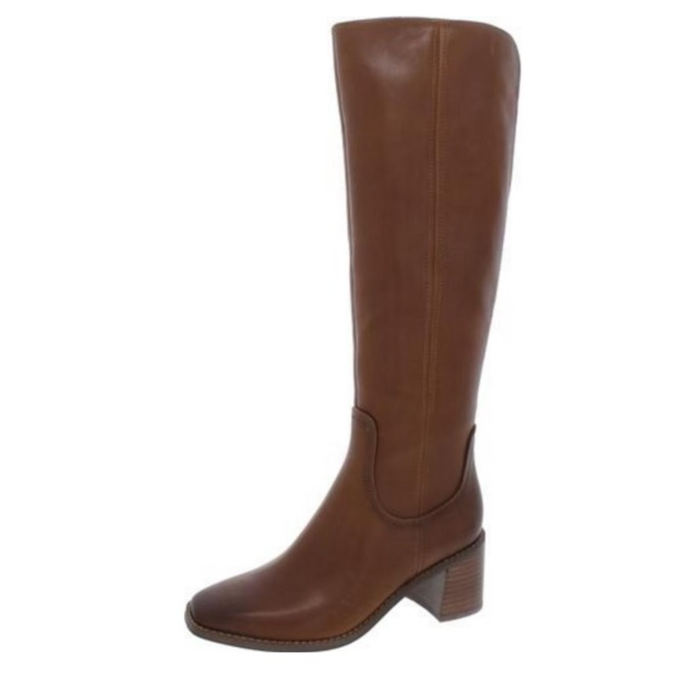 27 Edit Naturalizer Over The Knee High Boots‎ Burgundy Dark Brown Leather 5M NEW
